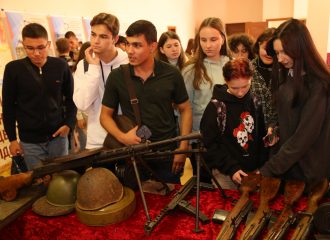Уроки мужества и патриотические выставки в Астраханском филиале Международного юридического института
